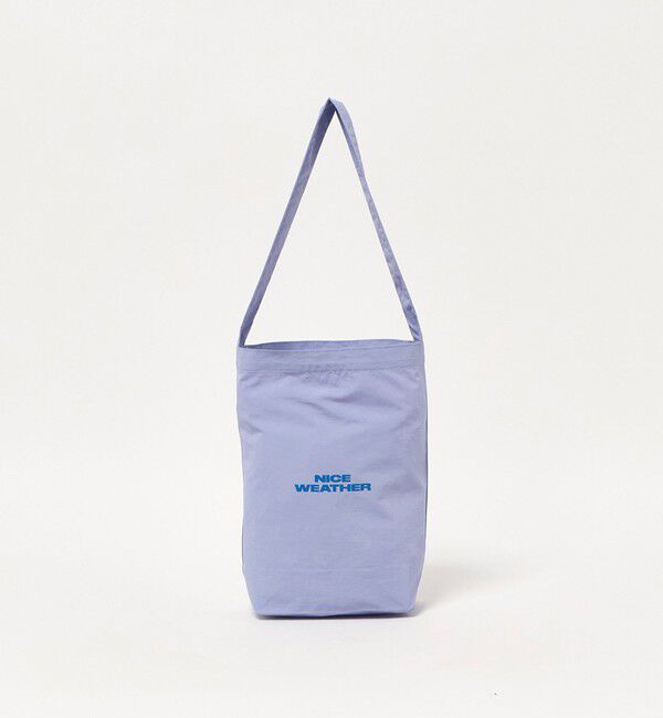 NICE WEATHER「＜NICE WEATHER＞ナイロン ロゴ ミニワンショルダーバッグ 2」|その他|LILAC