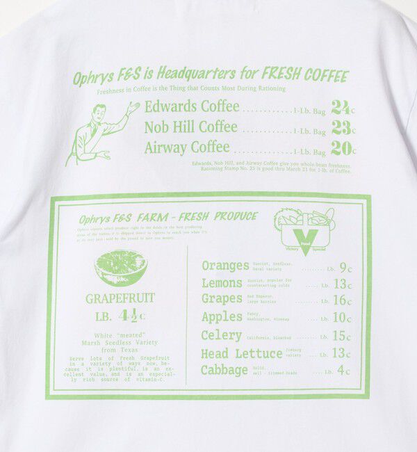 BEAUTY&YOUTH UNITED ARROWS「＜Ophrys＞IT's A SNAP Tシャツ」|Tシャツ・カットソー|