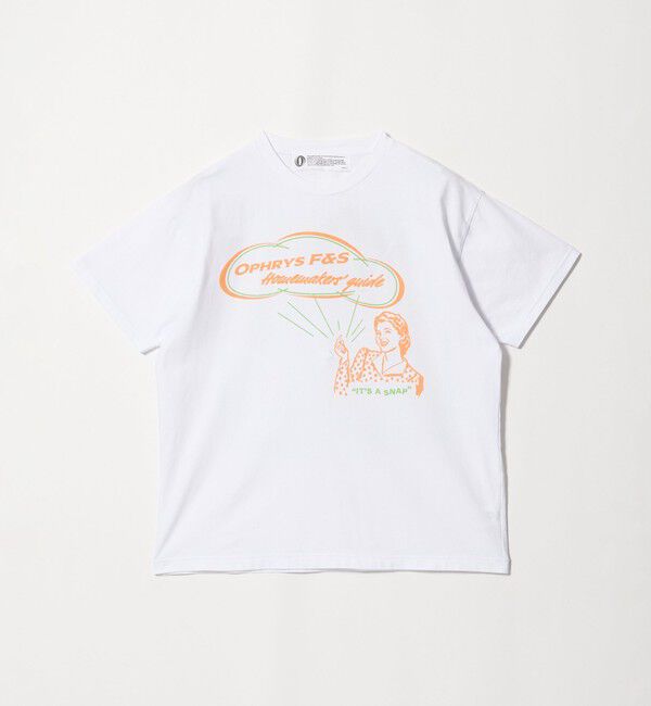 BEAUTY&YOUTH UNITED ARROWS「＜Ophrys＞IT's A SNAP Tシャツ」|Tシャツ・カットソー|