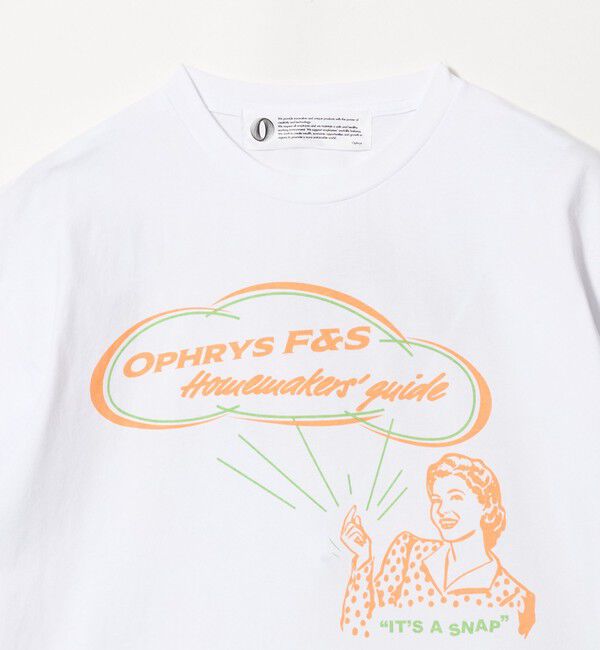 BEAUTY&YOUTH UNITED ARROWS「＜Ophrys＞IT's A SNAP Tシャツ」|Tシャツ・カットソー|