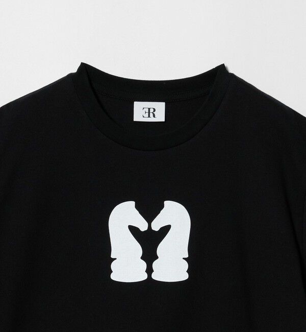 ER「＜ER＞チェスナイトプリントTシャツ」|Tシャツ・カットソー|