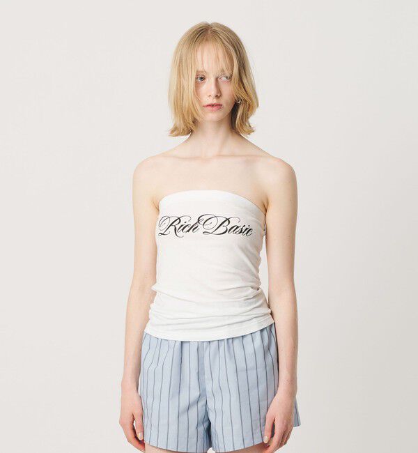 ER「＜ER＞ジャージープリントベアトップ」|Tシャツ・カットソー|