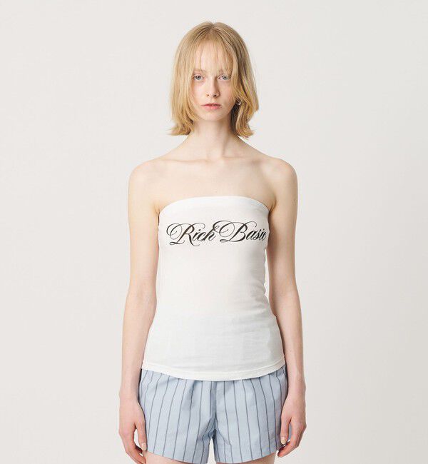 ER「＜ER＞ジャージープリントベアトップ」|Tシャツ・カットソー|