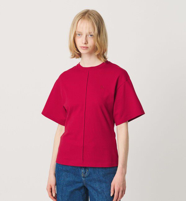 ER「＜ER＞コットン ウエスト シェイプ Tシャツ」|Tシャツ・カットソー|