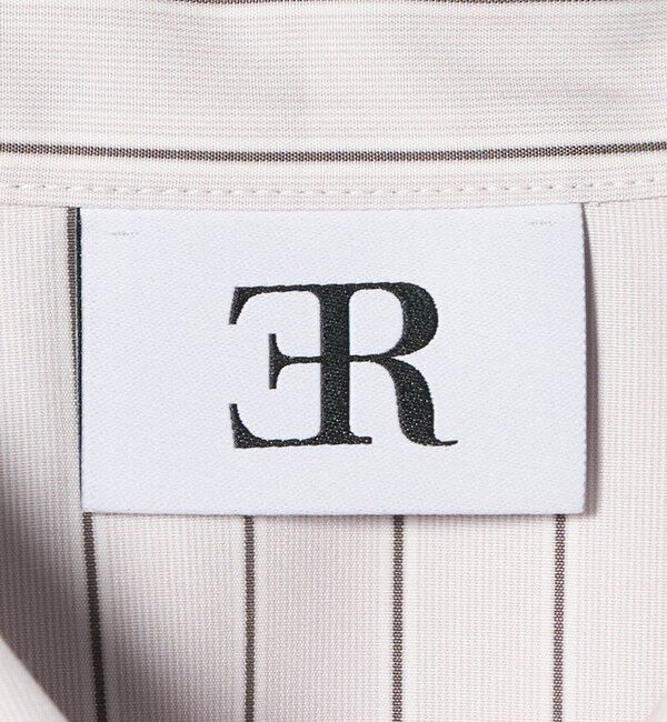 ER「＜ER＞コットン ストライプシャツ 2」|シャツ・ブラウス|