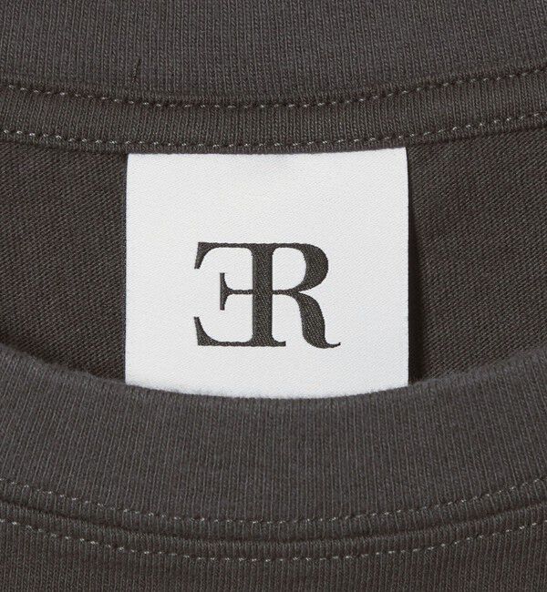 ER「＜ER＞ロゴ ロングスリーブTシャツ」|Tシャツ・カットソー|