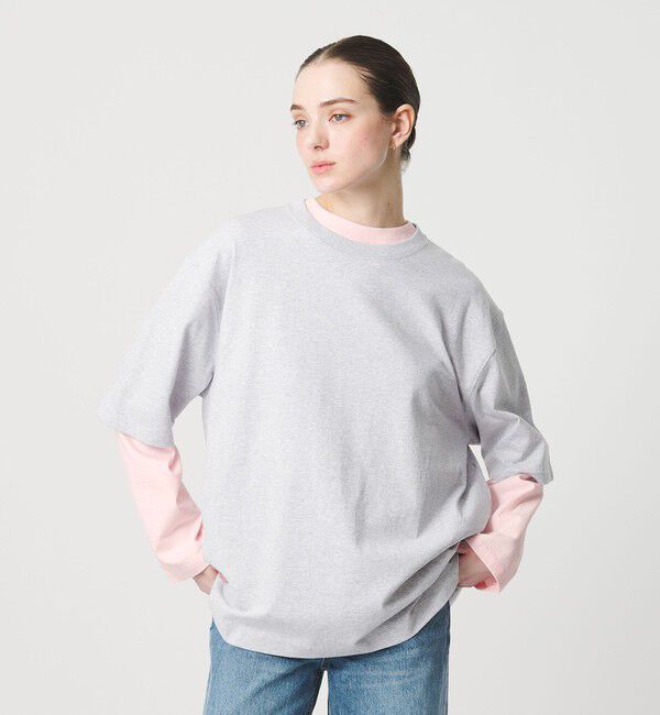 ER「＜ER＞ロゴ ロングスリーブTシャツ」|Tシャツ・カットソー|