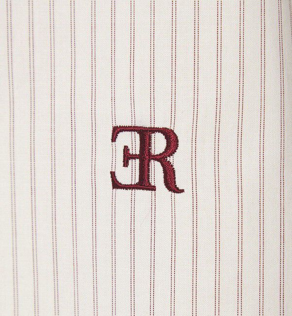 ER「＜ER＞コットン ストライプシャツ」|シャツ・ブラウス|