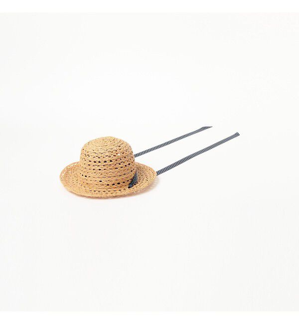 BEAMSBOY「【別注】cableami / RAFFIA OPEN WEAVE BRAID CROWN HAT」|その他|