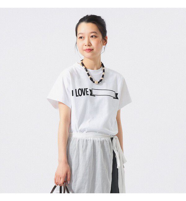 BEAMSBOY「【別注】Champion / プリント Tシャツ」|Tシャツ・カットソー|