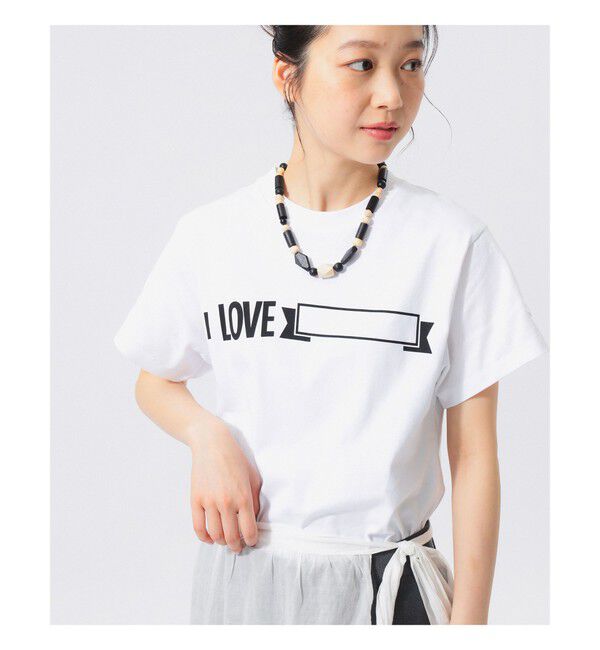 BEAMSBOY「【別注】Champion / プリント Tシャツ」|Tシャツ・カットソー|
