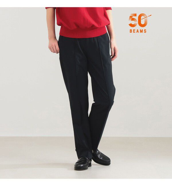 Demi-Luxe BEAMS 「AK+1 / ストレッチ パンツ」|チノ|NAVY