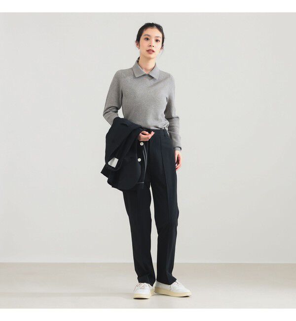 Demi-Luxe BEAMS 「AK+1 / ストレッチ パンツ」|チノ|