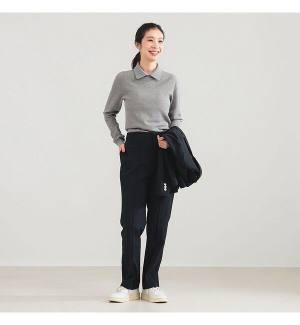 Demi-Luxe BEAMS 「AK+1 / ストレッチ パンツ」|チノ|