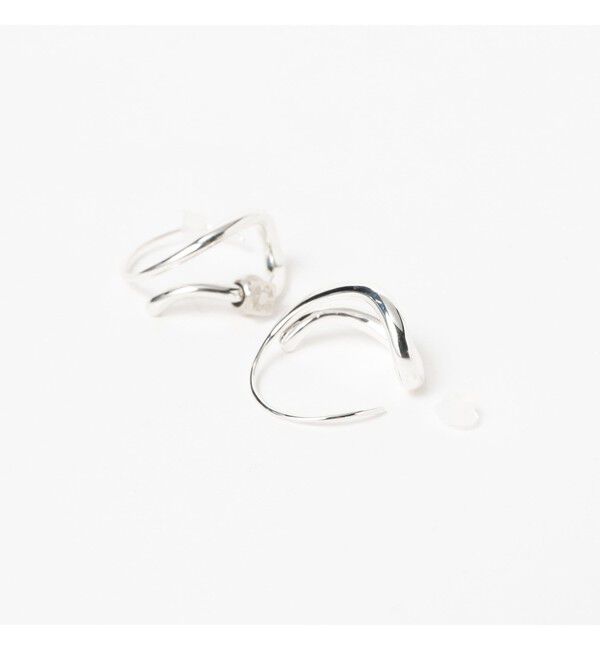 Demi-Luxe BEAMS 「PLOW / Wave ピアス Calm」|その他|