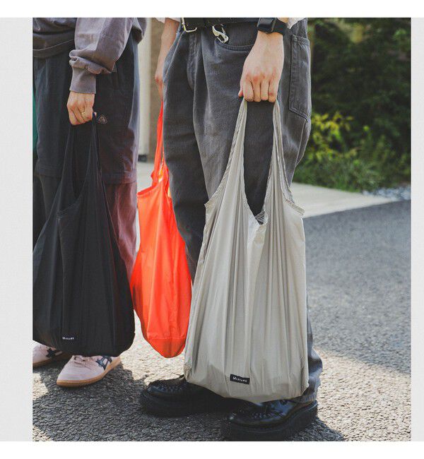 bPr BEAMS「リップストップ マルシェバッグ」|ポーチ|SAND_BEIGE