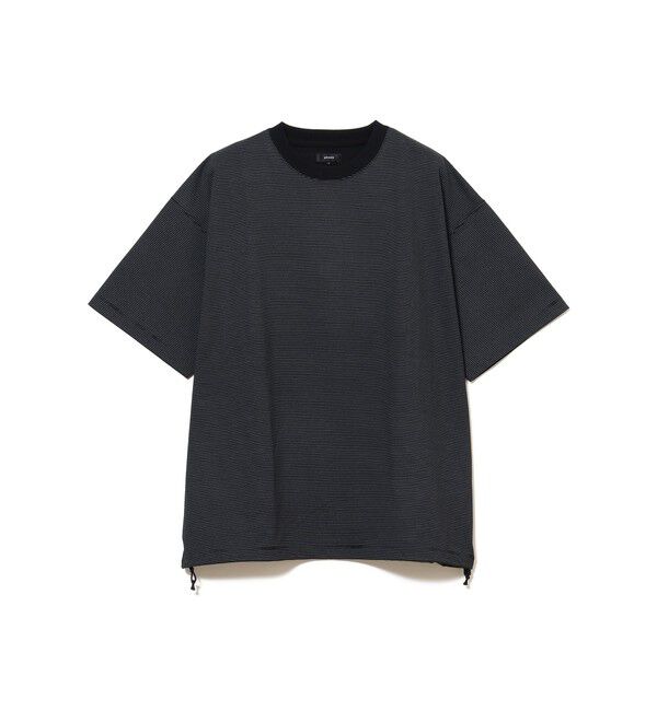 BEAMS「マイクロ ボーダー Tシャツ【ワイドフィット】」|Tシャツ・カットソー|