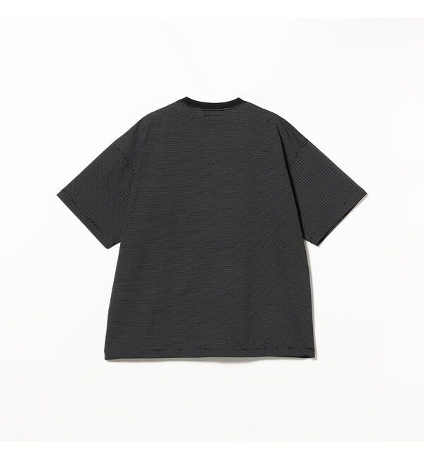 BEAMS「マイクロ ボーダー Tシャツ【ワイドフィット】」|Tシャツ・カットソー|