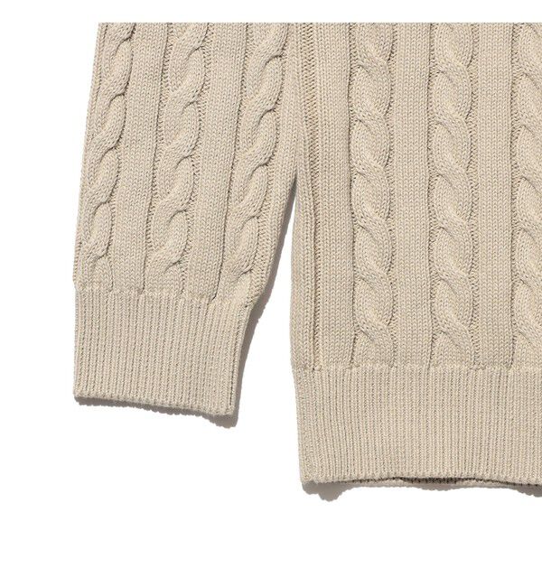 BEAMS PLUS「Crew Cable」|ニット・セーター|
