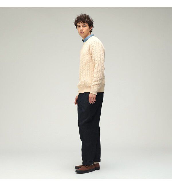 BEAMS PLUS「Crew Cable」|ニット・セーター|