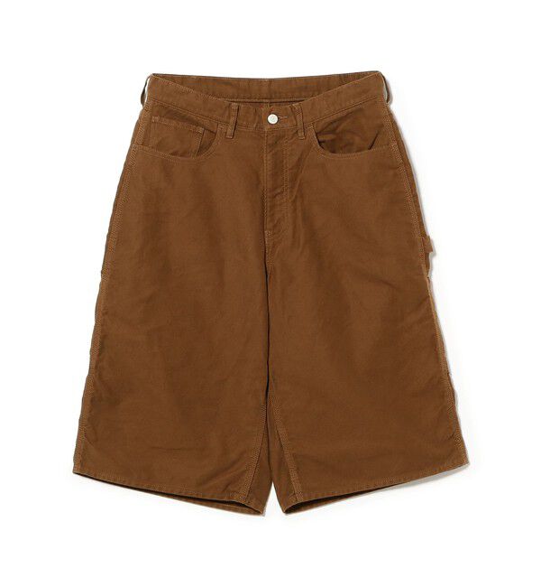 BEAMS「ペインター モールスキン ショーツ」|チノ|BROWN