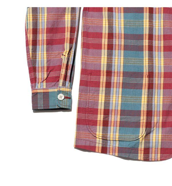 BEAMS PLUS「4B Cuffs Jacket Heavy Madras」|テーラードジャケット|