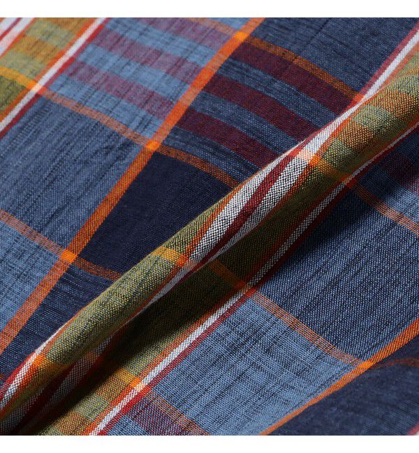 BEAMS PLUS「4B Cuffs Jacket Heavy Madras」|テーラードジャケット|