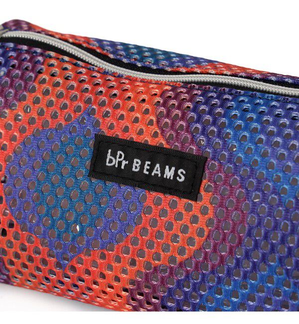 bPr BEAMS「メッシュポーチ」|ポーチ|