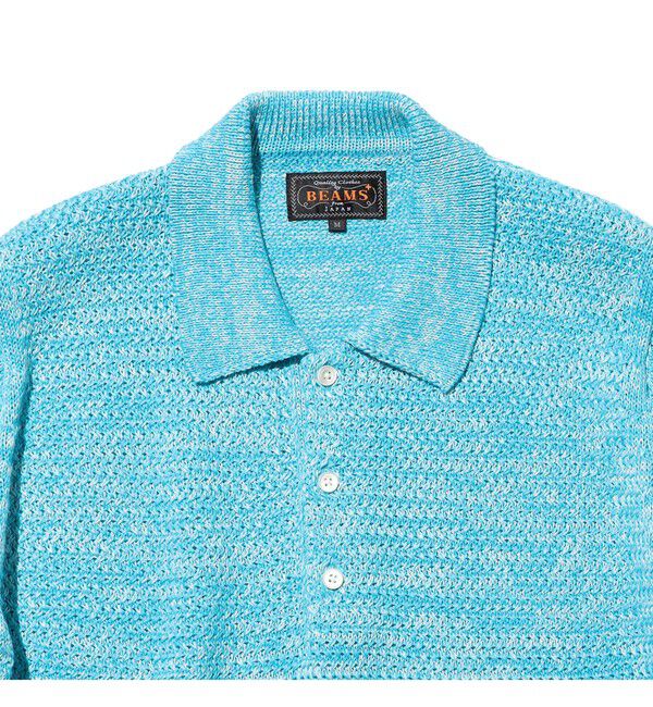 BEAMS PLUS「Mesh Polo」|ポロシャツ|