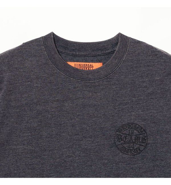 BEAMS「【別注】UNIVERSAL OVERALL / ピグメント フォト Tシャツ」|Tシャツ・カットソー|