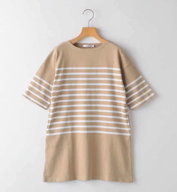 SHIPS KIDS「SHIPS KIDS:100～155cm / パネル ボーダー ワンピース」|ワンピース|
