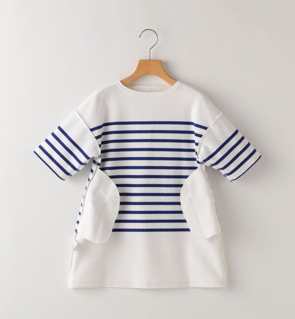SHIPS KIDS「SHIPS KIDS:100～155cm / パネル ボーダー ワンピース」|ワンピース|