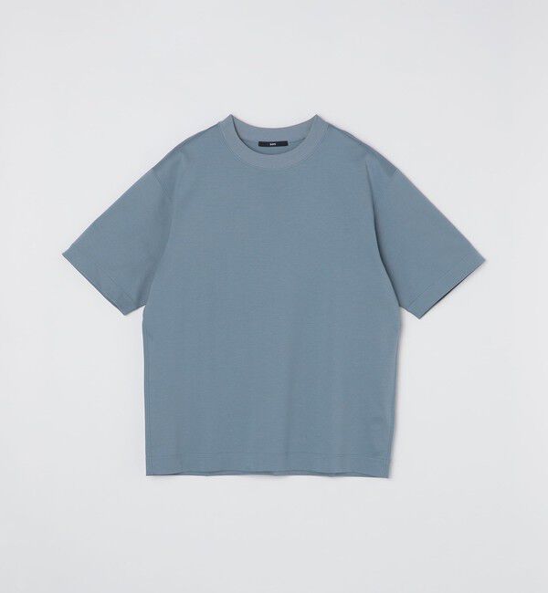 SHIPS「SHIPS: ハイゲージ クルーネック ポンチ Tシャツ」|Tシャツ・カットソー|