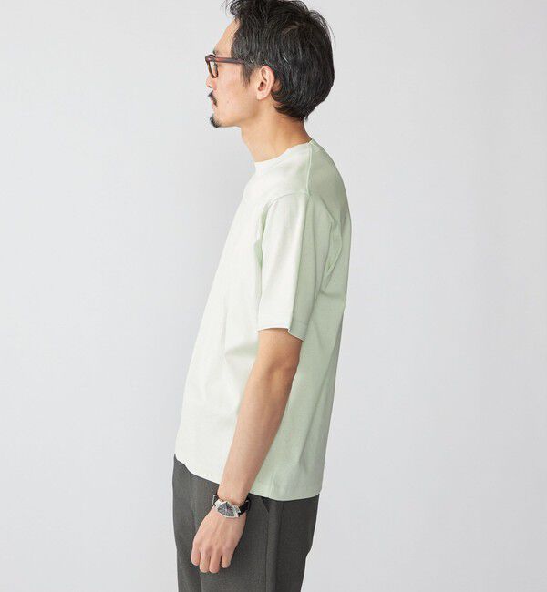 SHIPS「SHIPS: リンキング  フライス Tシャツ」|Tシャツ・カットソー|