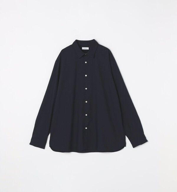 SHIPS any「SHIPS any: LIM BLESS ソリッド/ストライプ レギュラーカラー シャツ(セットアップ対応)◇」|シャツ・ブラウス|