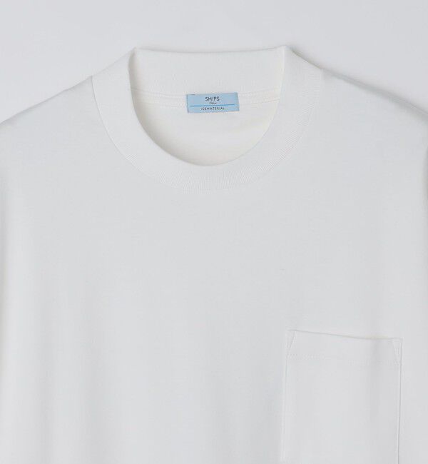 SHIPS Colors 「SHIPS Colors:〈抗菌防臭・接触冷感・紫外線軽減〉スムース ビズT◇」|Tシャツ・カットソー|