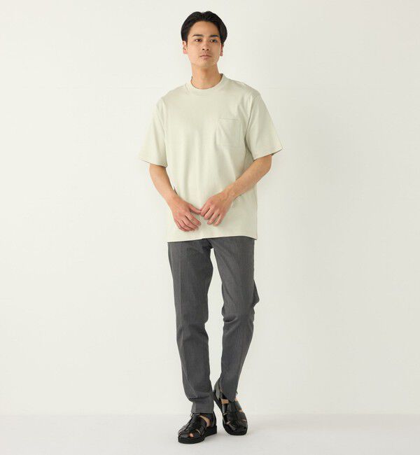 SHIPS Colors 「SHIPS Colors:〈抗菌防臭・接触冷感・紫外線軽減〉スムース ビズT◇」|Tシャツ・カットソー|