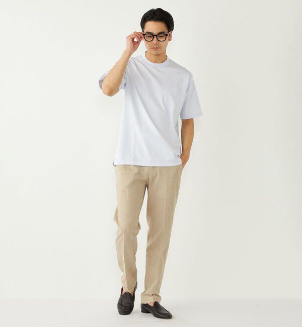 SHIPS Colors 「SHIPS Colors:〈抗菌防臭・接触冷感・紫外線軽減〉スムース ビズT◇」|Tシャツ・カットソー|
