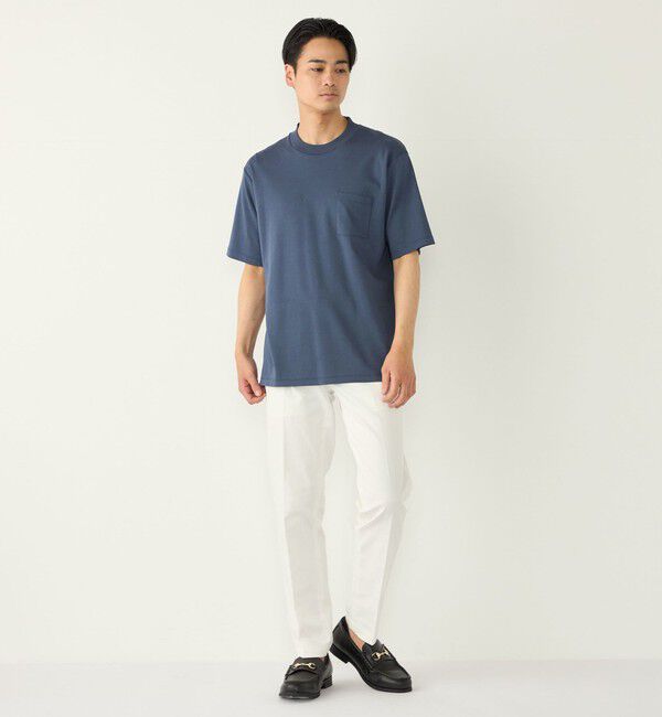 SHIPS Colors 「SHIPS Colors:〈抗菌防臭・接触冷感・紫外線軽減〉スムース ビズT◇」|Tシャツ・カットソー|