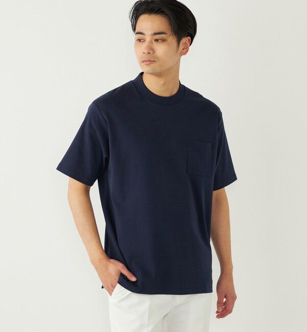 SHIPS Colors 「SHIPS Colors:〈抗菌防臭・接触冷感・紫外線軽減〉スムース ビズT◇」|Tシャツ・カットソー|