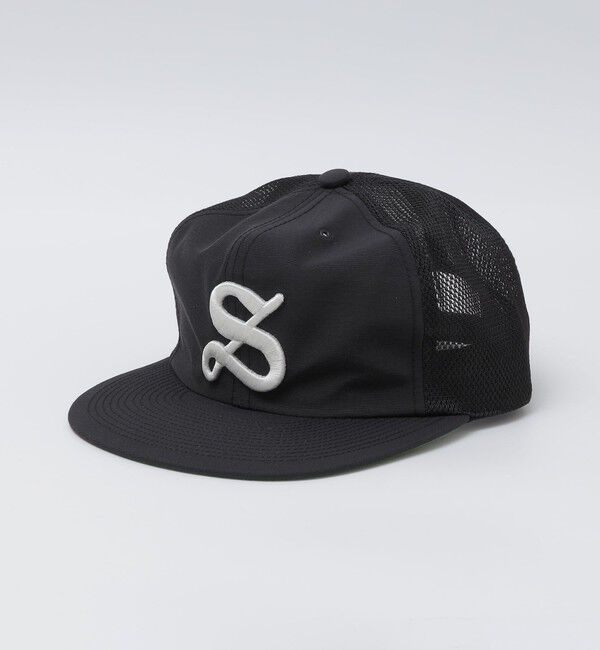 SHIPS「【SHIPS別注】POTEN: S LOGO MESH KK CAP」|その他|ブラック