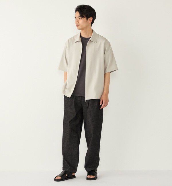 SHIPS Colors 「SHIPS Colors:〈吸水速乾・洗濯機可能〉2WAY ストレッチ ジップ シャツ◇」|シャツ・ブラウス|