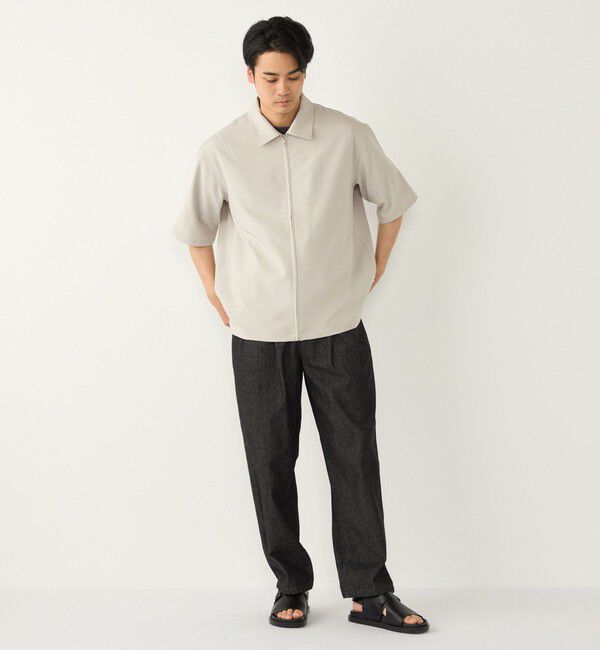 SHIPS Colors 「SHIPS Colors:〈吸水速乾・洗濯機可能〉2WAY ストレッチ ジップ シャツ◇」|シャツ・ブラウス|