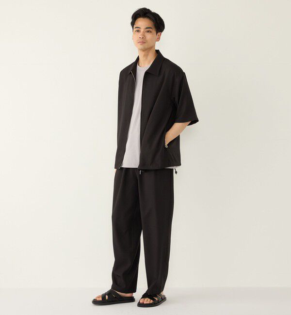 SHIPS Colors 「SHIPS Colors:〈吸水速乾・洗濯機可能〉2WAY ストレッチ ジップ シャツ◇」|シャツ・ブラウス|