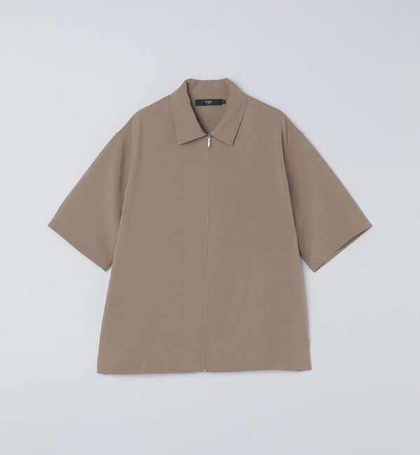 SHIPS Colors 「SHIPS Colors:〈吸水速乾・洗濯機可能〉2WAY ストレッチ ジップ シャツ◇」|シャツ・ブラウス|