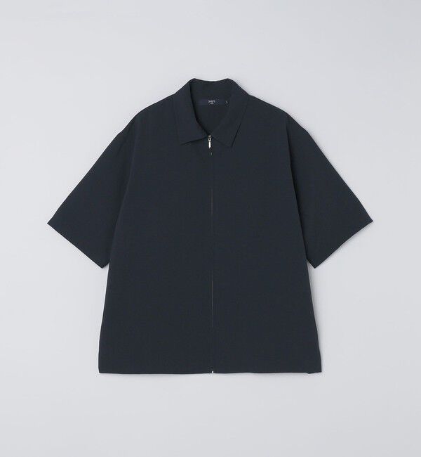 SHIPS Colors 「SHIPS Colors:〈吸水速乾・洗濯機可能〉2WAY ストレッチ ジップ シャツ◇」|シャツ・ブラウス|