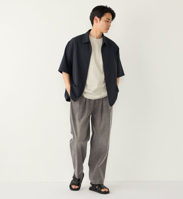 SHIPS Colors 「SHIPS Colors:〈吸水速乾・洗濯機可能〉2WAY ストレッチ ジップ シャツ◇」|シャツ・ブラウス|