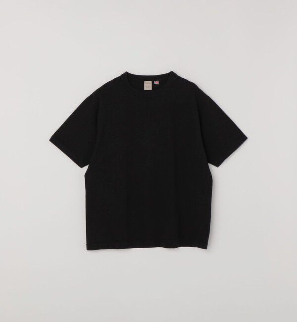 SHIPS any「TOUGHER:〈洗濯機可能〉BREA ピグメントダイ クルーネック パック Tシャツ」|Tシャツ・カットソー|ブラック