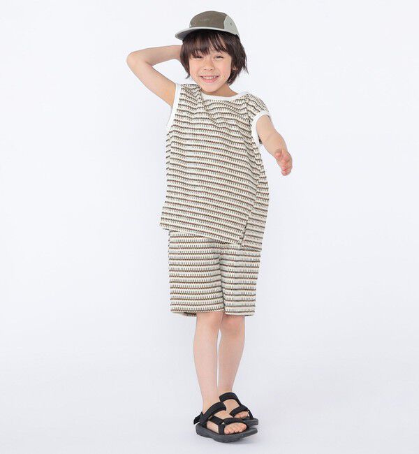SHIPS KIDS「SHIPS KIDS:100～130cm / ジャカード ショート パンツ」|その他|