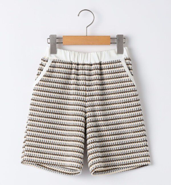 SHIPS KIDS「SHIPS KIDS:100～130cm / ジャカード ショート パンツ」|その他|